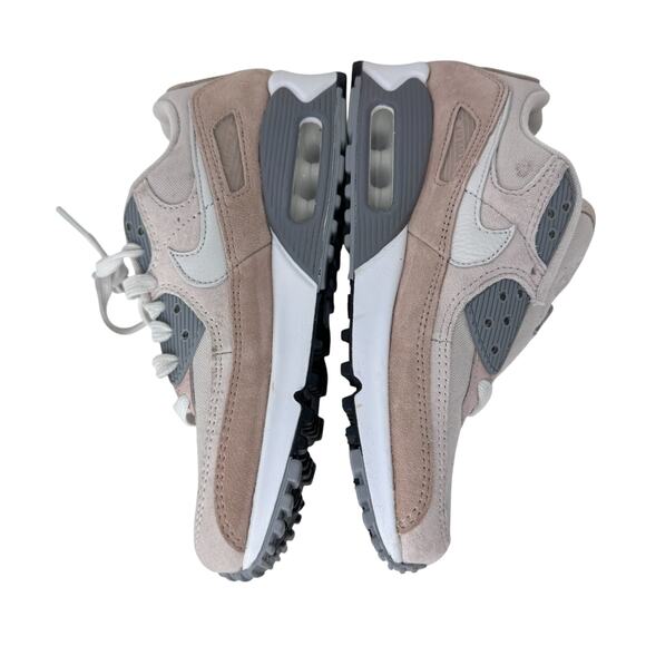 Nike Air Max 90‎ Premium Sneakers Mens US 5.5 Beige Upper Synthetic DA1641-201 main image 9